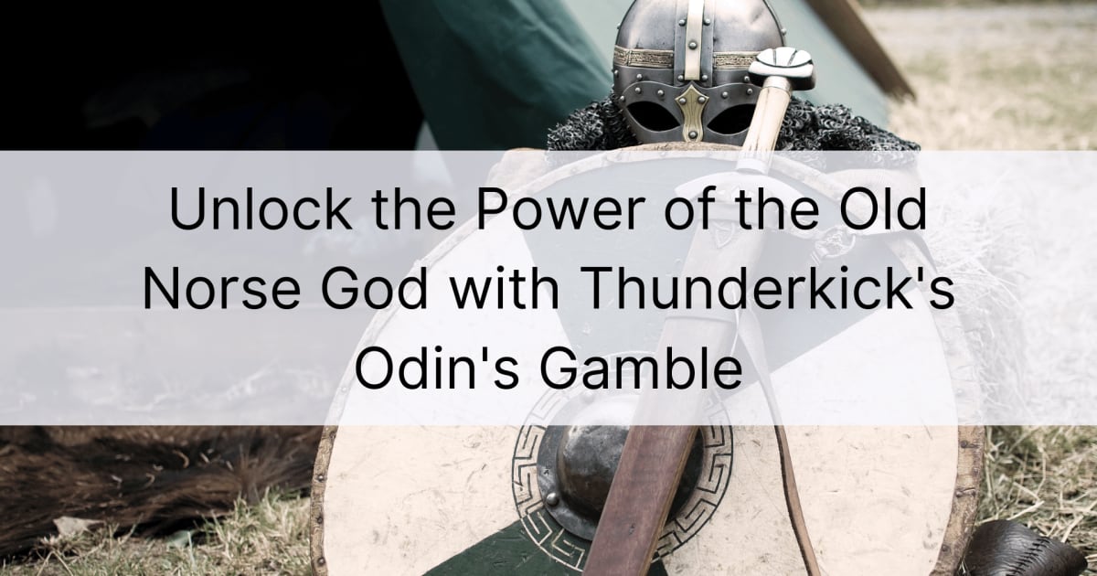 Отклучете ја моќта на старонордискиот бог со Одиновата коцка на Тандеркик