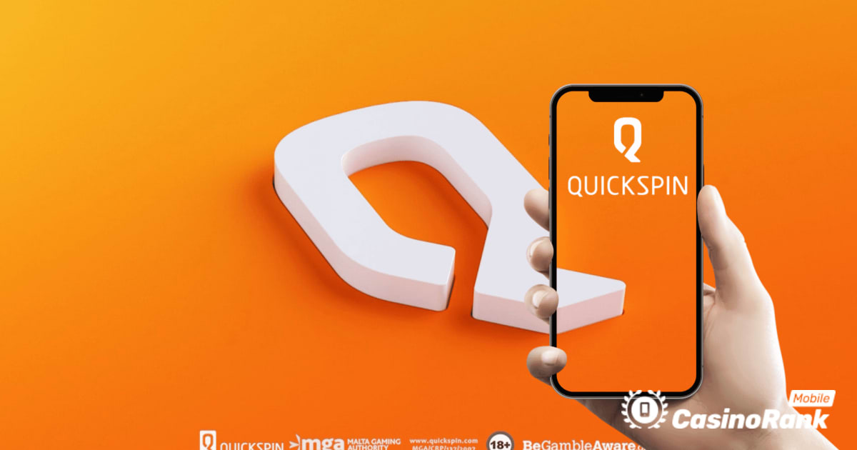 Quickspin за издавање над 18 наслови и заштитна марка Game Mechanics 2022 година