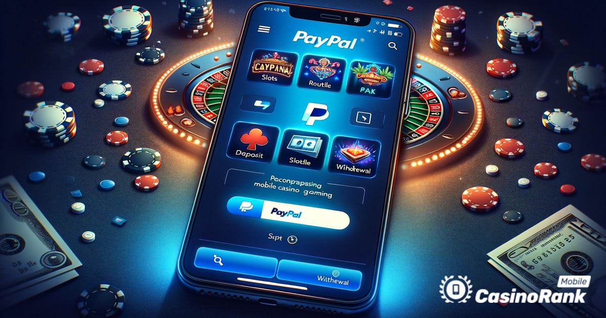 Играње во казино PayPal на мобилен