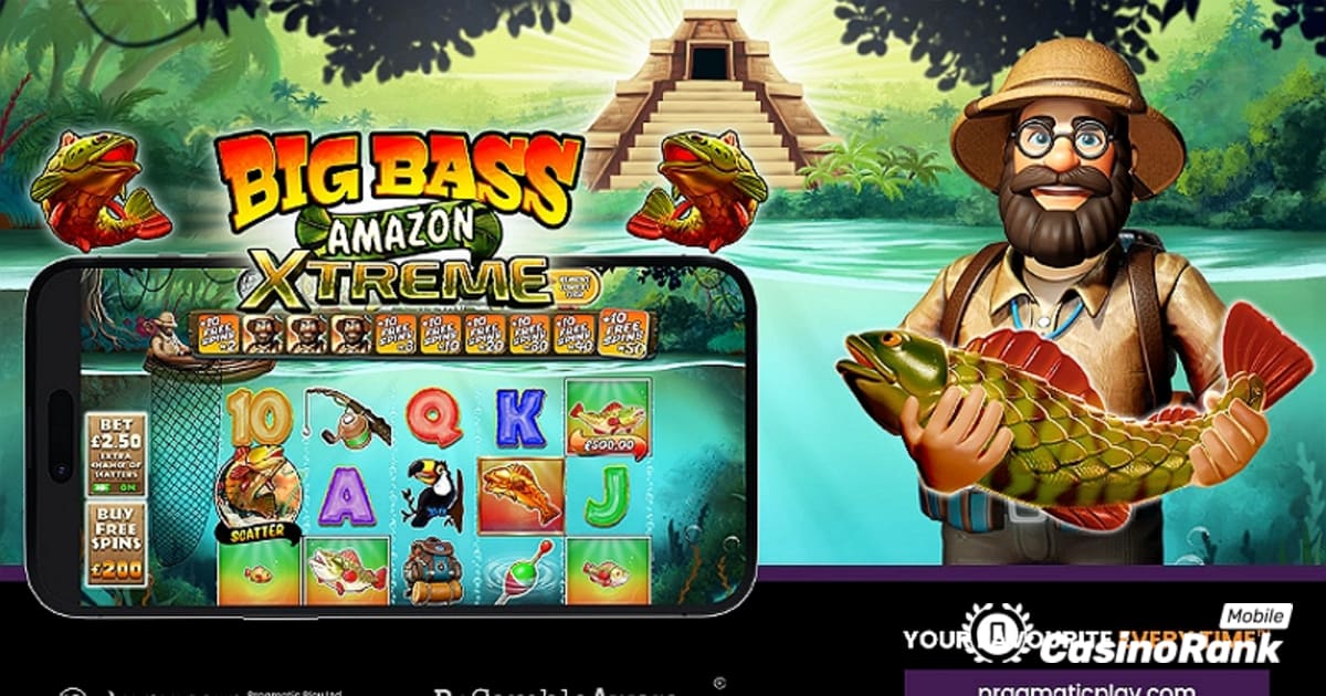 Нека започнат возбудувањата со Big Bass Amazon Xtreme на Pragmatic Play