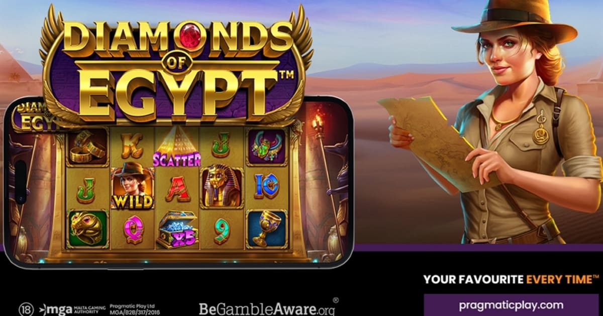 Прагматичното Play го лансира слотот Diamonds of Egypt со 4 возбудливи џекпот